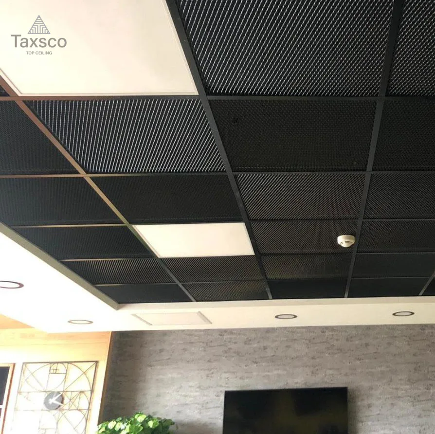 Construction Project Aluminum Expanded Metal Mesh Panels For Building Facade Decoration