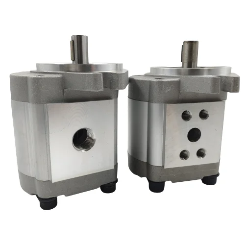 Factory direct sale micro flange mount gear pump, tractor hydraulic pump agricultural machinery gear pump