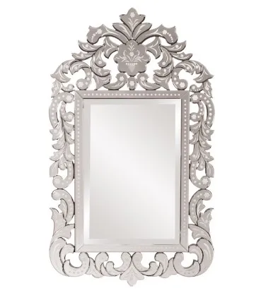 Venetian Mirror Mirror Dark antique style home hotels Venetian frame Floor Beveled  Decor looking glass reflector Silver Mirror