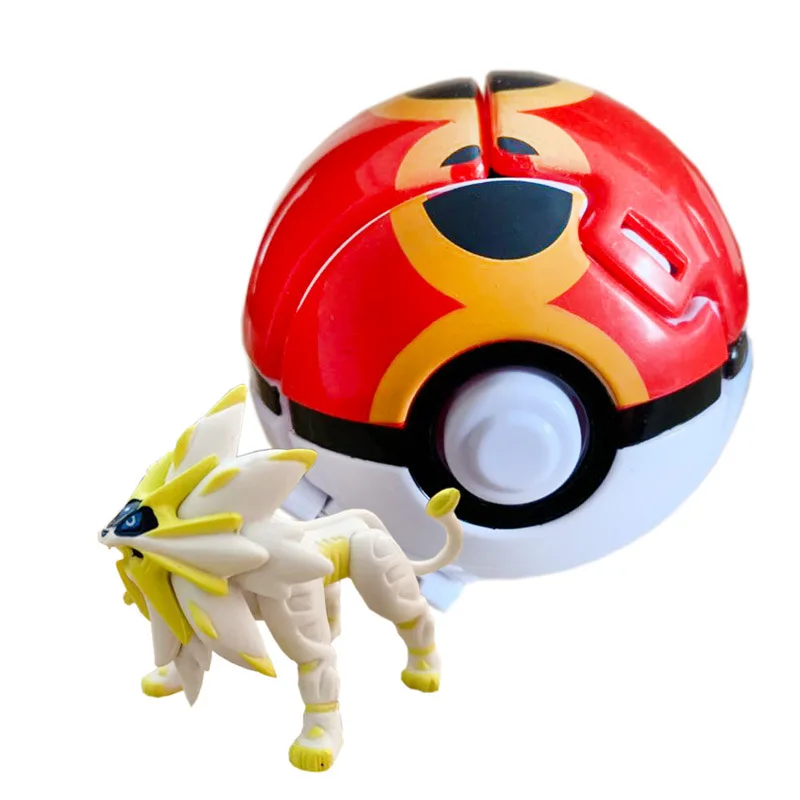 TCXW051202  hot sale Pokeball figure toy popular game action figure 7cm ball toy for gift