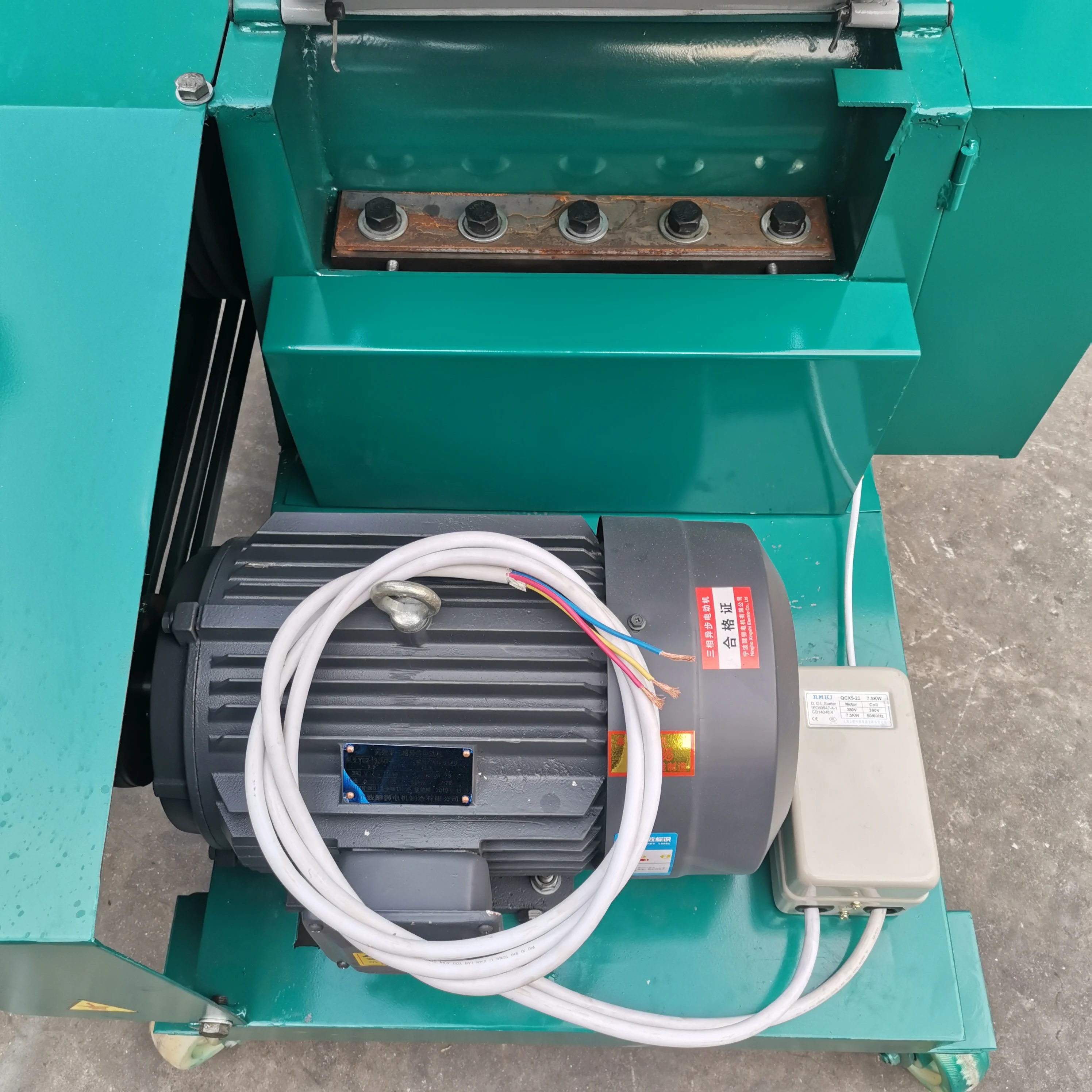 NJWG PVC Plastic Pipe Crusher/Pipe Crushing Machine