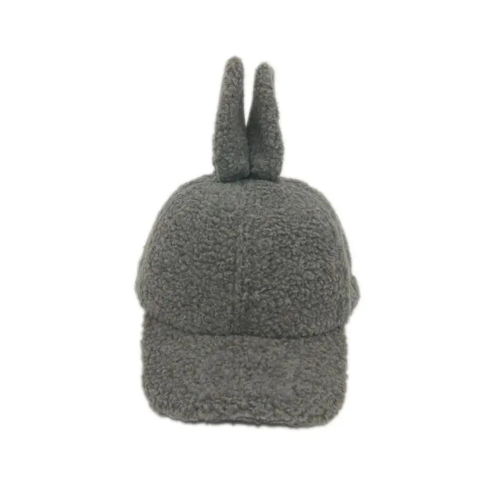 Animal Sherpa Winter Kids Hat With Rabbit Ears hats
