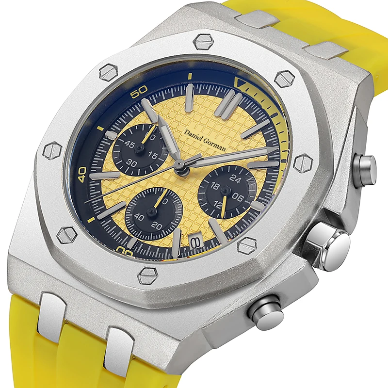 Daniel Gorman Cheap  Good Quality Wrist Men Watch Jam Tangan Pria Montre Multi Functional Quartz Watches