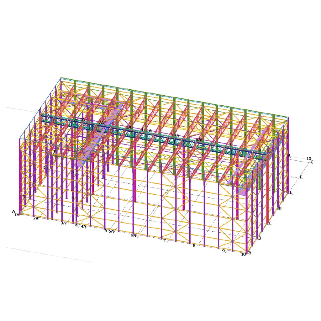 Free Design ready made steel structure building prefabricated Warehouse Galvanized