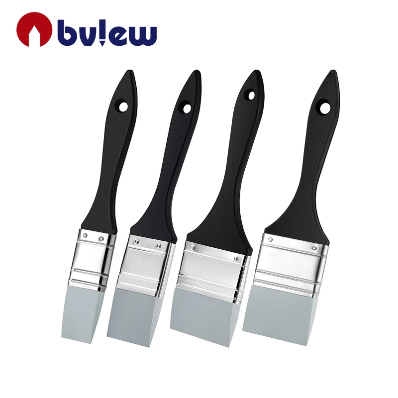 Wide Firm Flat Solid Silicone Color Shaper Silicone Paint Brush