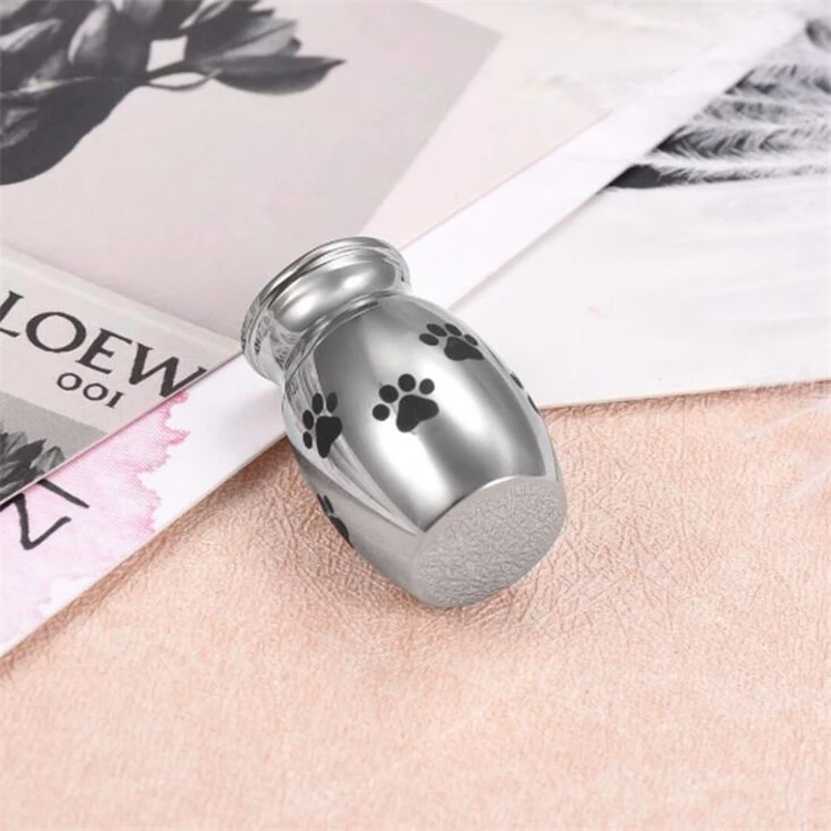  Оптовые похорон Keepsake из нержавеющей стали мини кремации питомца урны