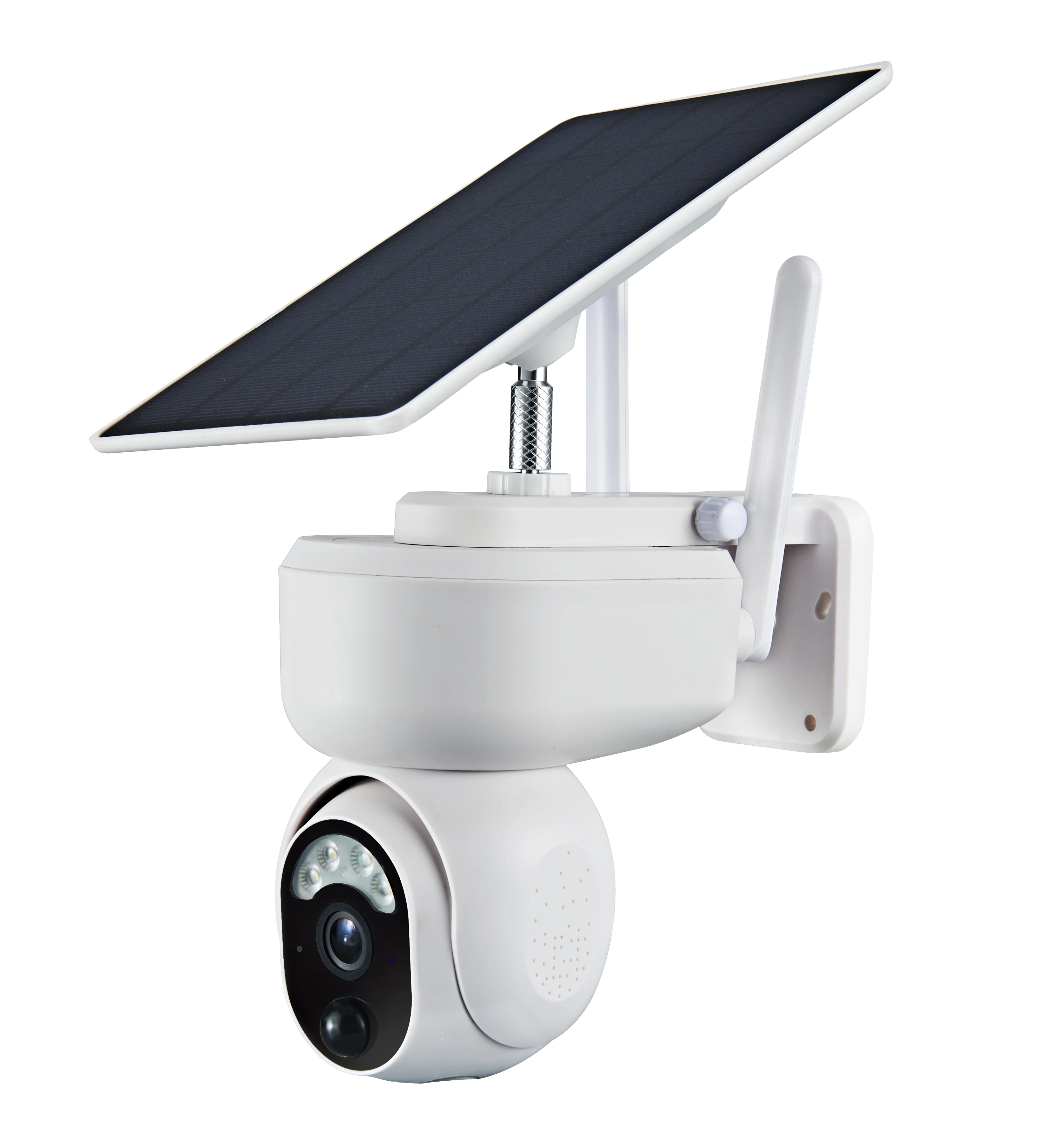 Enxun Outdoor Cctv System 4MP/2MP 4G Wifi Solar Powered Wireless Ptz H.265 IP Network Dome Camera For SIM Card