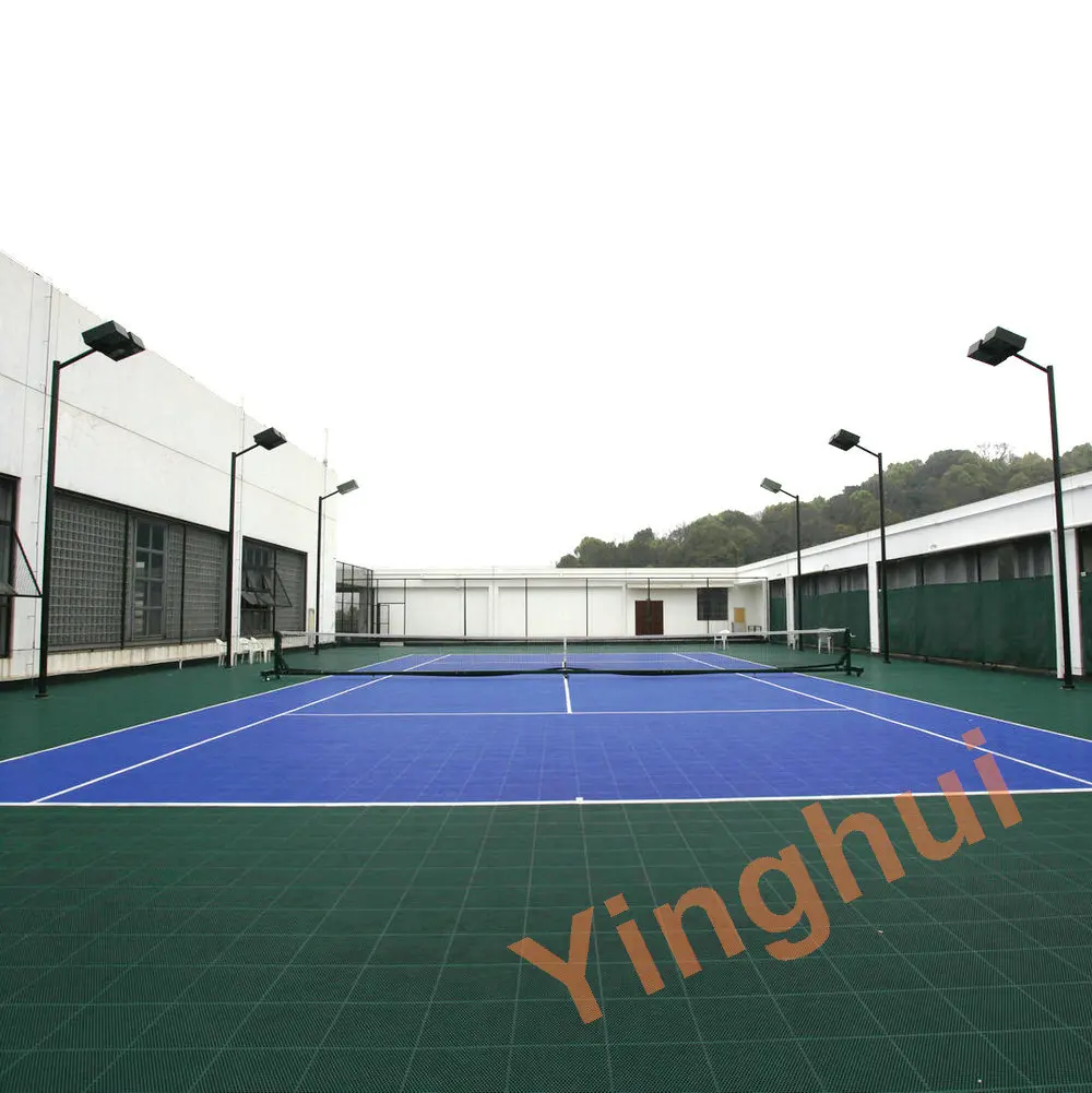 O-01 Portable Suspension Type Outdoor Inter lockable PP Tennis pickleball Court Flooring Tile Meet Fast Grade OEM/ODM floor