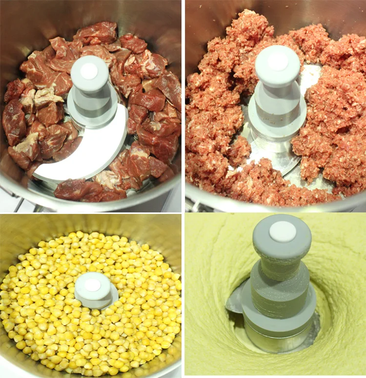 High Quality Commercial New Locked Structure Food Chopper Electric Meat Grinder Machine