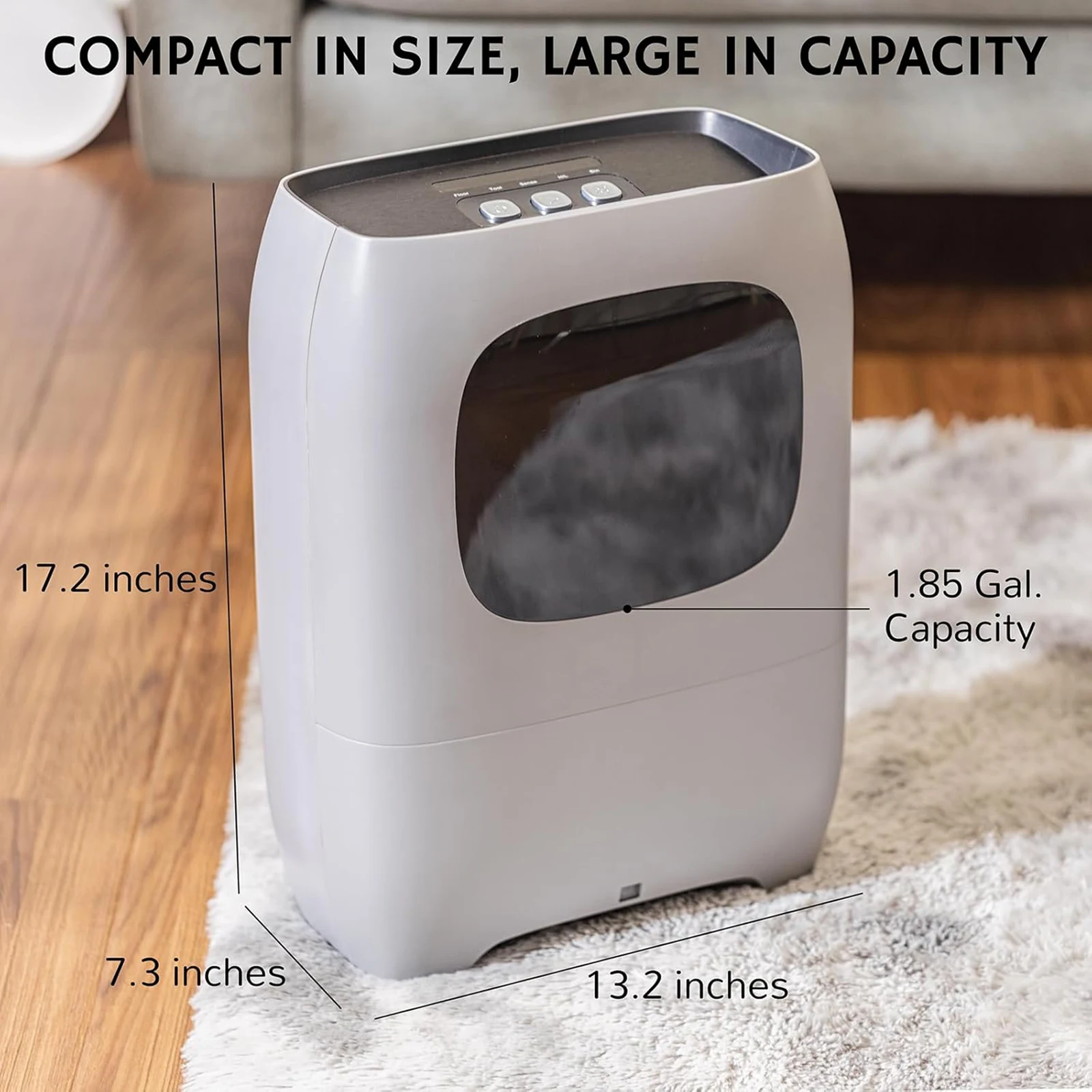 Touchless Vacuum Automatic Dustpan Corded Canister Vacuum Bagless Automatic Sensor DustPan Vacuum