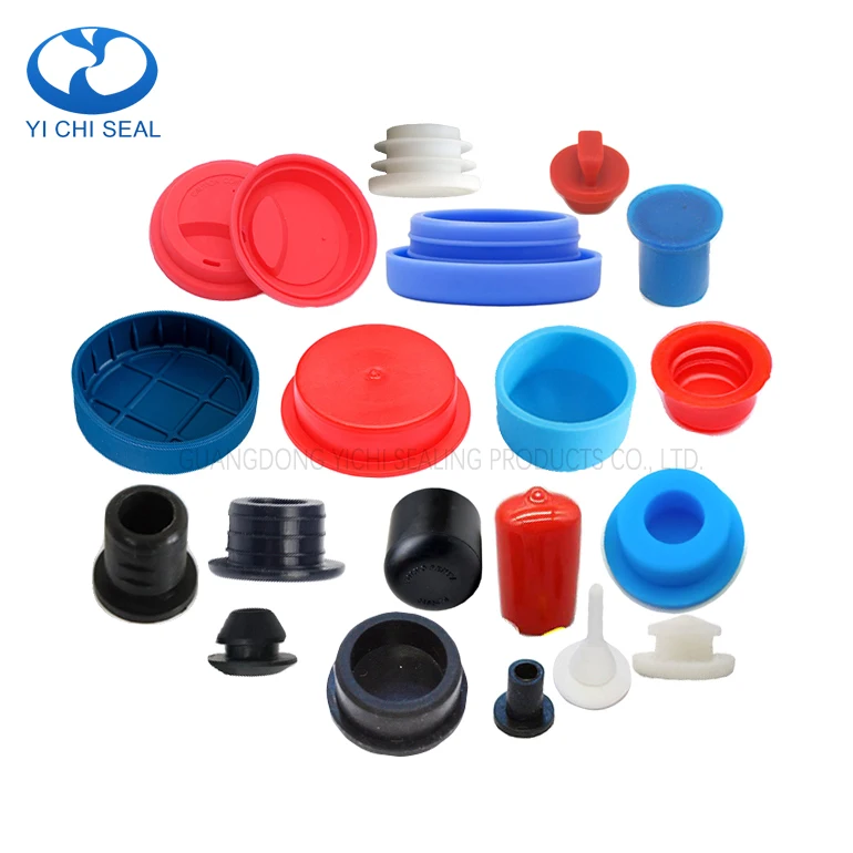 custom any type silicon rubber cap cover stopper