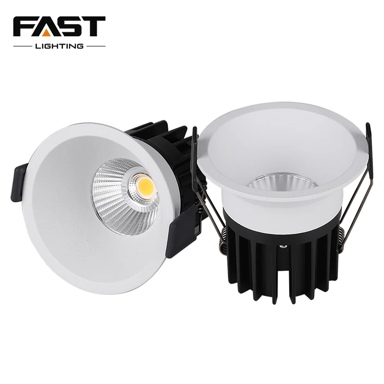 FAST New Model Die Casting Aluminum Recessed Antiglare Bedroom 7W 12W 18W 30W LED Spotlight