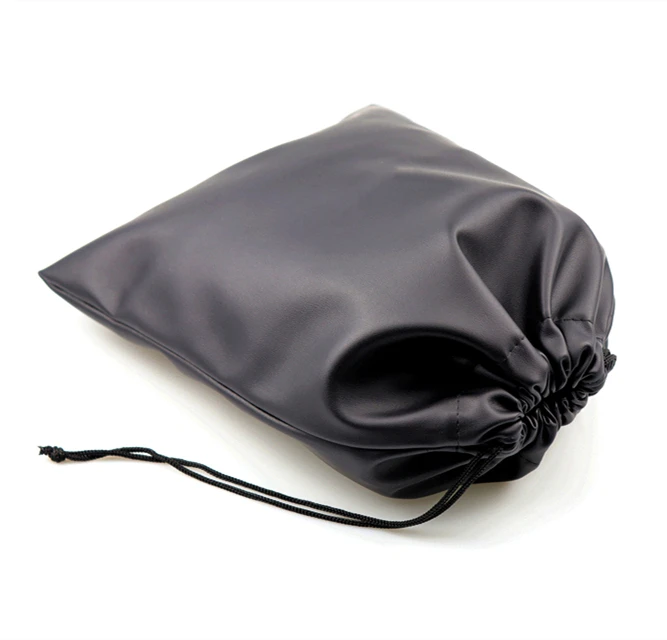 Custom Pu Canvas Cotton Velvet Mesh Drawstring Christmas Gift Makeup Gym Bag With Custom Printed Logo