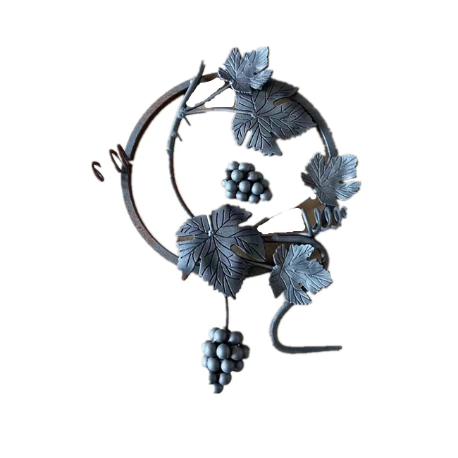 Factory produces good quality iron ornaments wrought iron rosettes for fencing