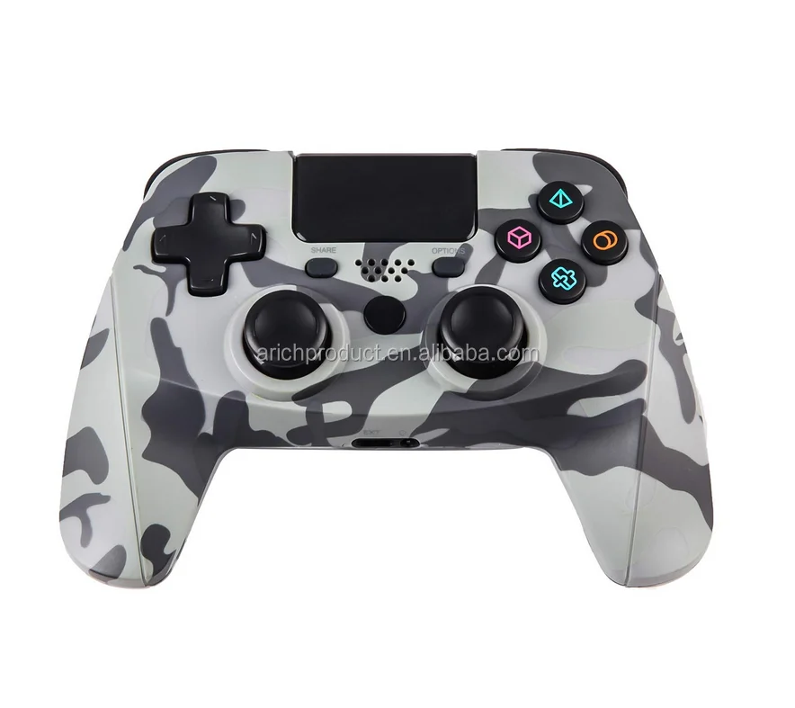 Wholesale wireless gamepad ps4 controller  for xbox style Game 4 best controller For Playstation Dualshock 4 Gamepad camou