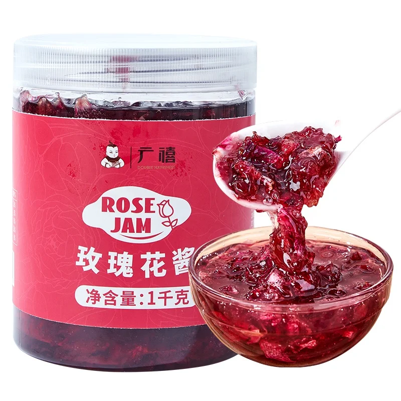 1 кг соус из сладких роз/джем лепестков роз для Пузырькового
