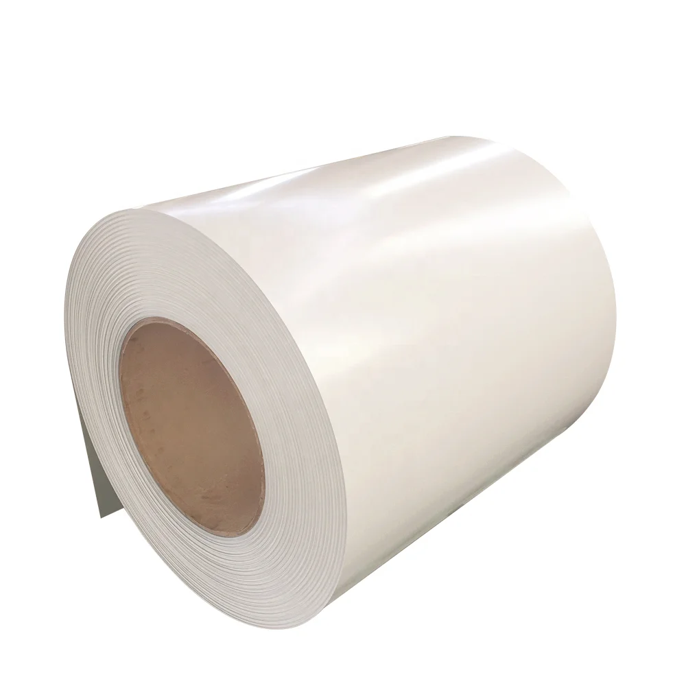 DX51D PVDF Galvanized Steel Painted Metal Roll Paint Ppgi Color Coated Steel Sheet Prepainted Steel Coil
