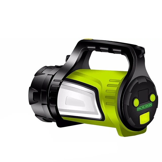 handheld rechargeable xenon led searchlight for outdoor camping