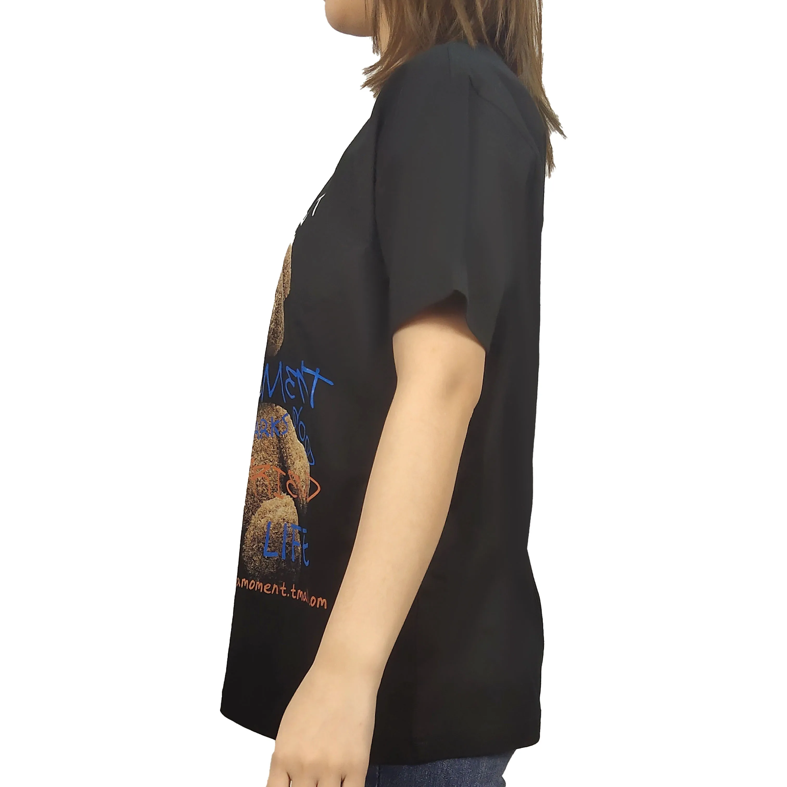 Оптовая продажа, женские футболки большого размера в стиле хип-хоп с 3D-принтом и логотипом на заказ