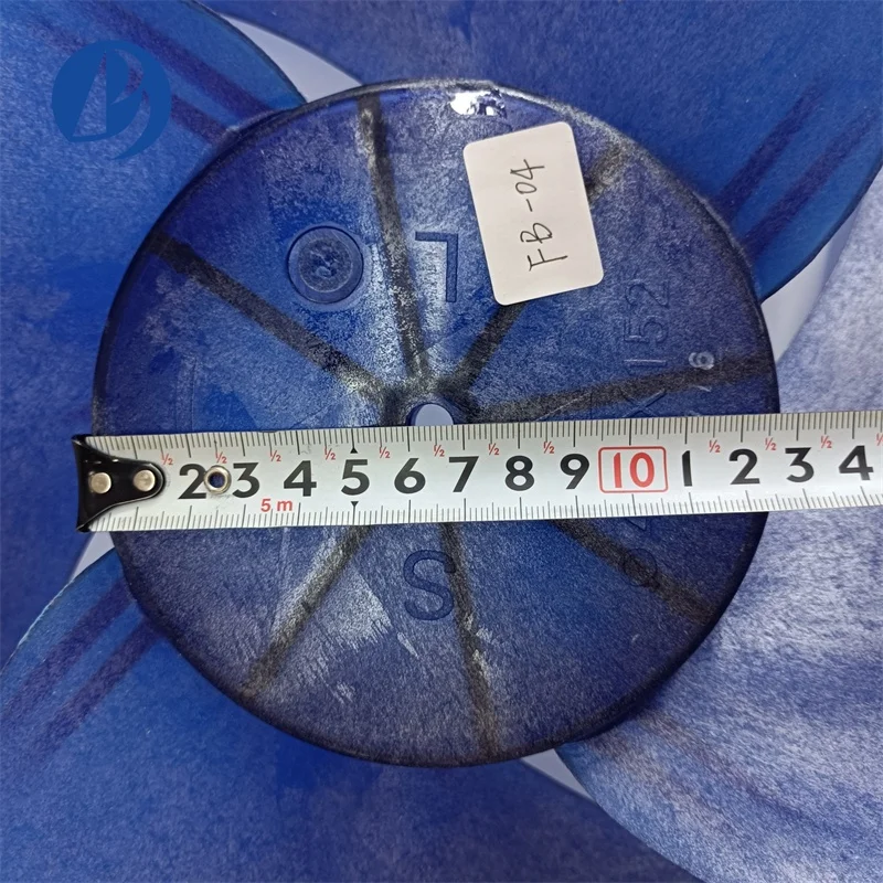 Factory wholesale price Fan blade   the material is ABS blue Air Conditioning Parts Refrigeration Parts