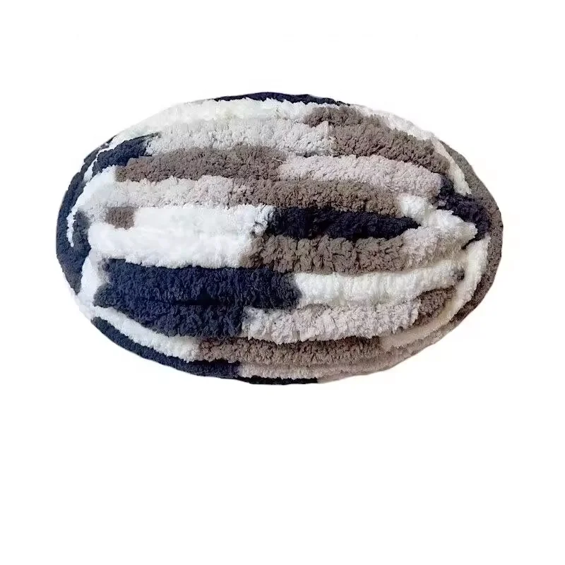 240g chunky knit polyester yarn high quality crochet yarn for knitting blankets