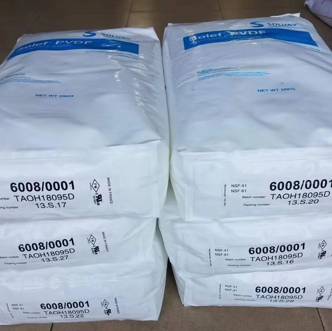 Solvay Solef PVDF 1015 Homopolymer Very High Viscosity Suitable for Membrane Polyvinylidene Fluoride