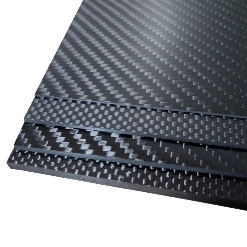 3K Carbon Plate Carbon Fiber Sheet Carbon Board Panel Plate 500x500mm Thickness 1mm 1.5mm 2mm 2.5mm 3mm 4mm 5mm 6 mm