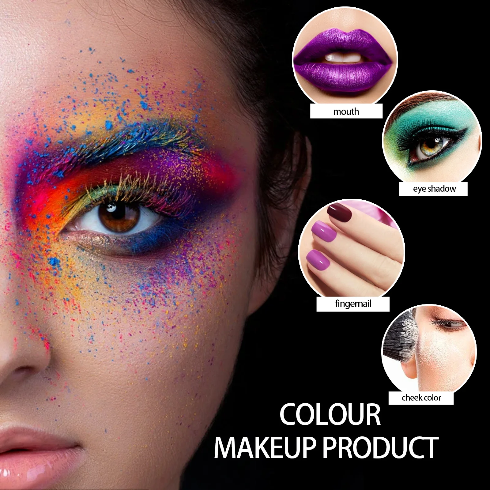 Hot Selling Shimmering Mica Powder Pearl Pigments  Cosmetic Mica Powder For Nail Polish