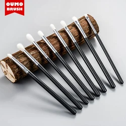 OUMO- hot selling gold supplier 8pcs goat hair eye brush makeup brushes set cosmetic brush