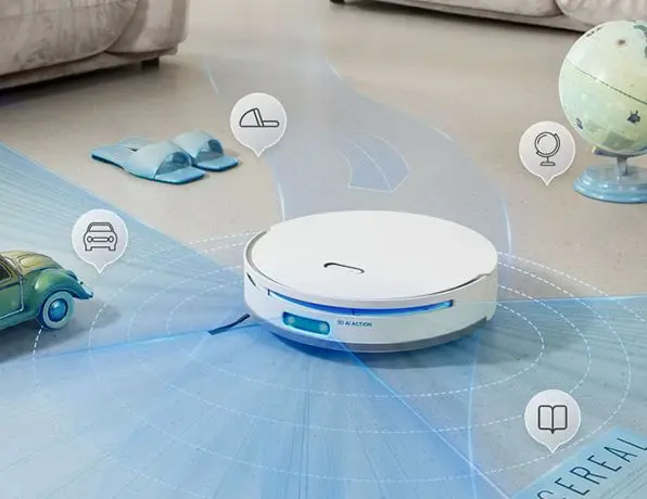 Auto-charging & Auto Cleaning With 5000pa Intelligent Automatic Sweeping Smart Robot Vacuum Cleaner Home