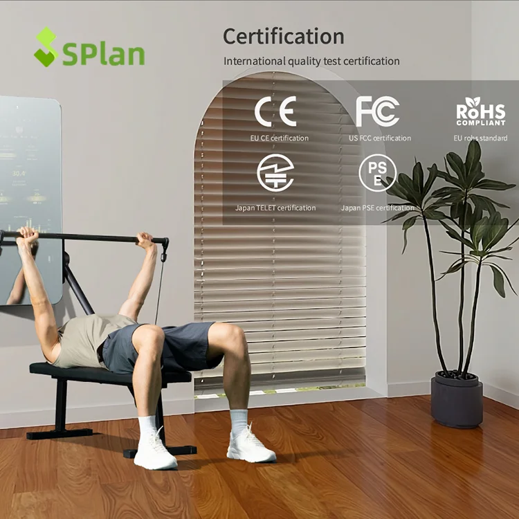 SPlan pull up physical fitness trainer 100kg leg strength training workout equipment lateral raise hack squat machine
