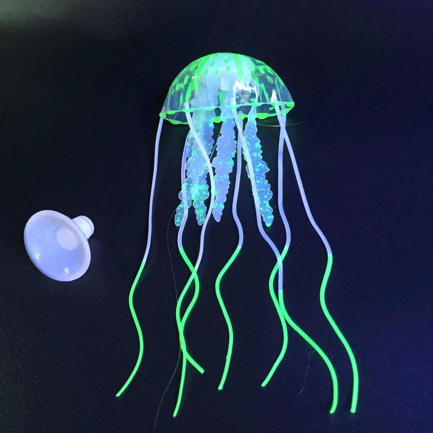 Aquarium Decorations Simulate Fluorescent Jellyfish Floating Soft Jellyfish Aquarium Products Fish Tank Accessories