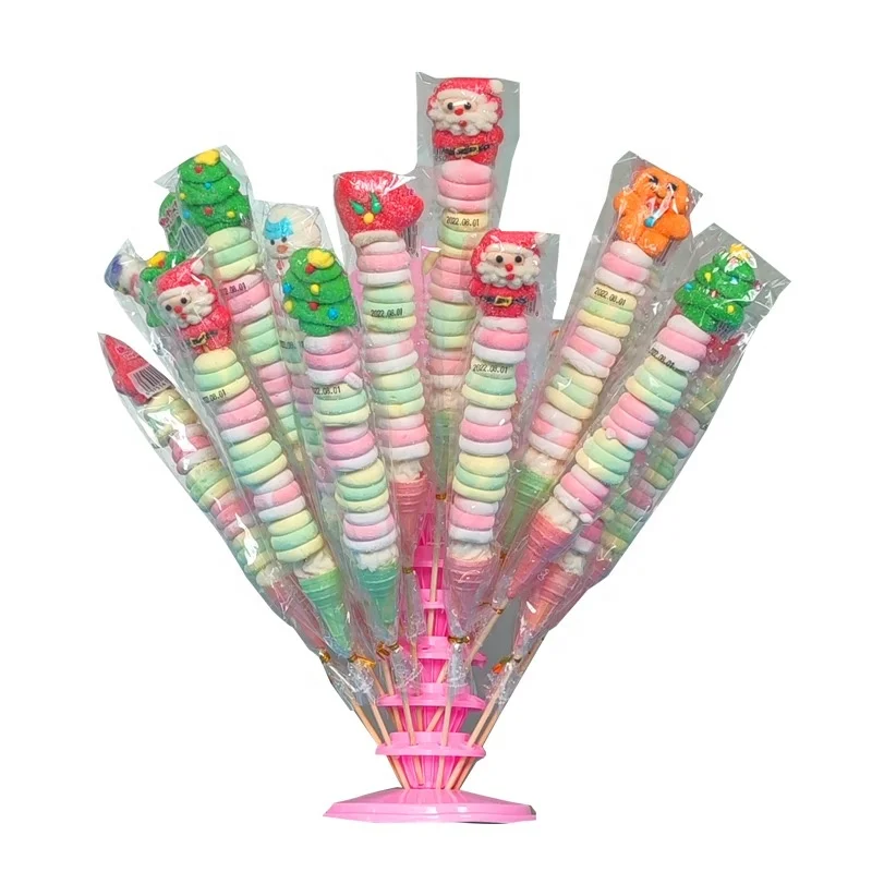 HALAL 35 г макарон барбекю marshmallow Pop леденец