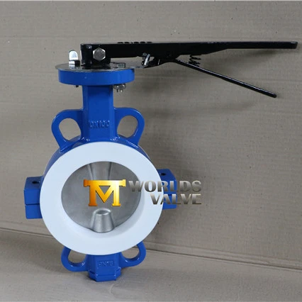 2 pieces body jis 16k wafer butterfly valve wafer