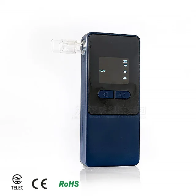 Factory Wholesale Led Breath Alcohol Breathalyzer Alcohol Tester Breath Checker Alcohol Alkomaty AT808