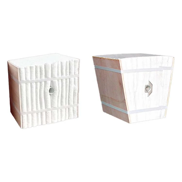 Heating Heat Insulation Ceramic Fiber Module For Industry Furnace