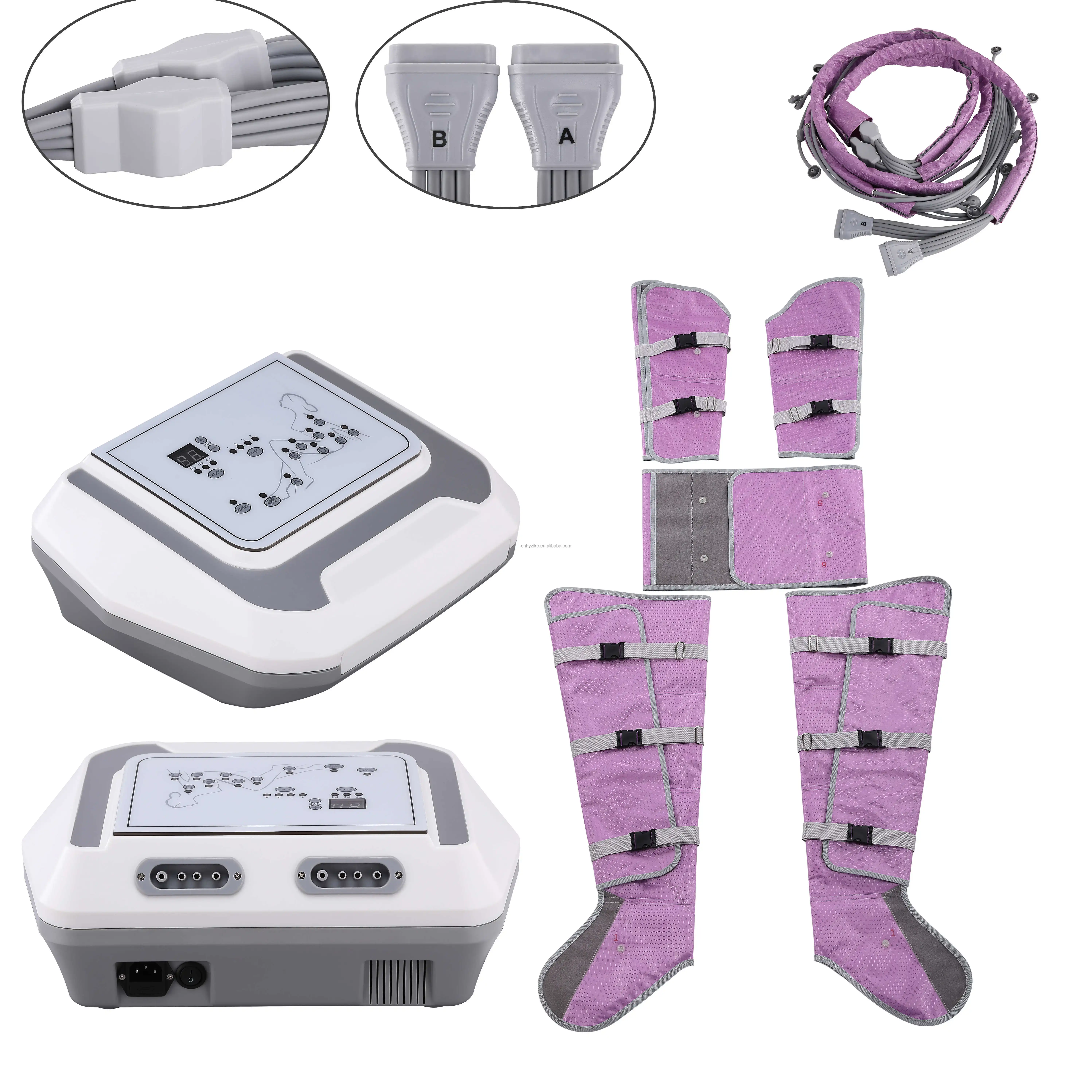 Air Pressure Therapy Lymphatic Drainage Body Slimming Pressotherapy Machine for Fat Removal_12