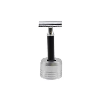 Новый дизайн Мужская круглая бритвенная стойка держатель из цинкового сплава для ванной