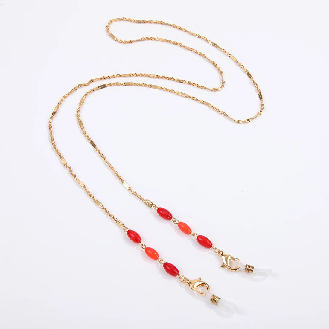 Custom fashion chunky eyewear cord strap face masking holder rope eyeglasses chain acrylic sunglass chains