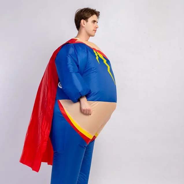 Inflatable superman costumes, sumo clothes, dolls, props, inflatable models