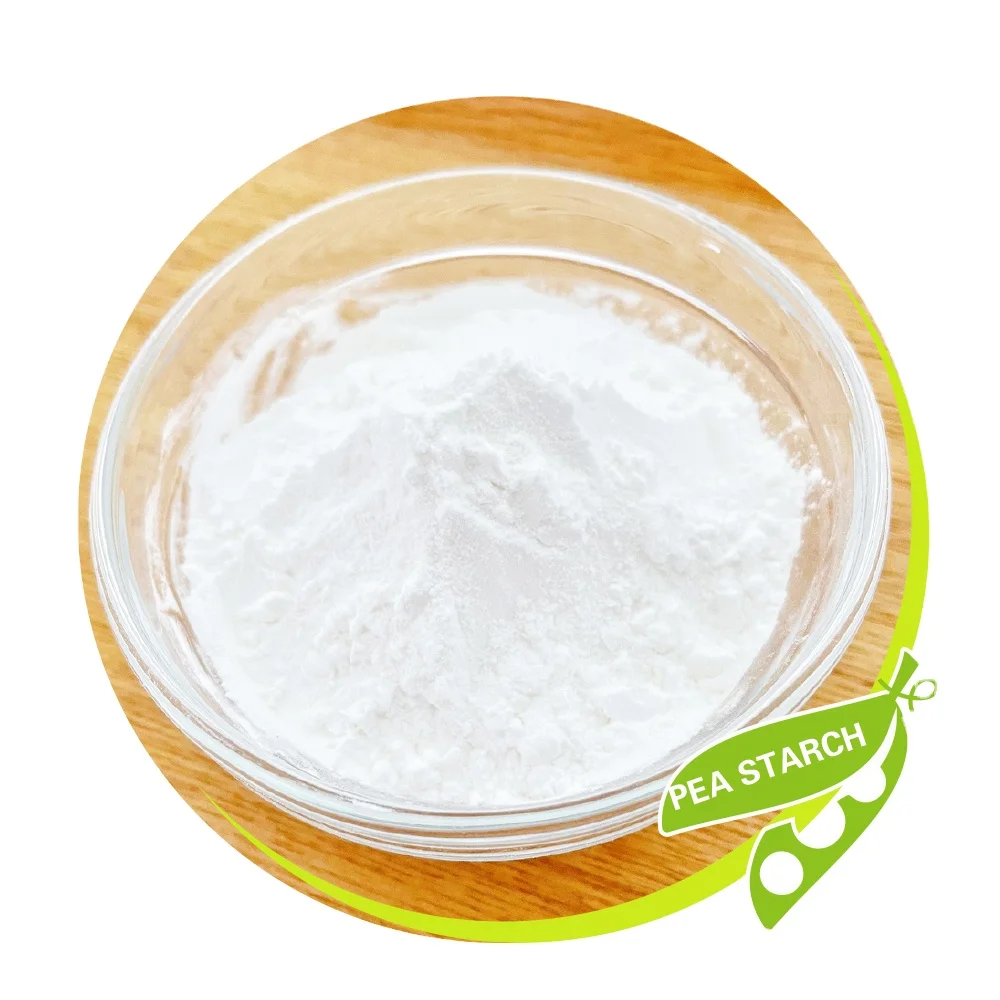 Real Material Food Additive Pure White Pea Starch 100% Natural Pea Starch Powder