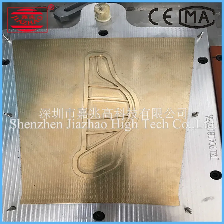 Sports knee pads high frequency forming machine welding cutting and molding of sporting goods  knee pads hand