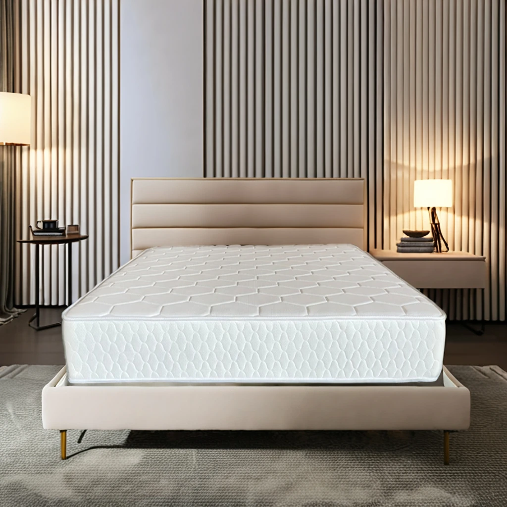 Euro Top Custom Factory Supply King Queen Full Size Foam Pocket Spring Hotel Bed Mattress in a Box Design Luxury Hotel Natural