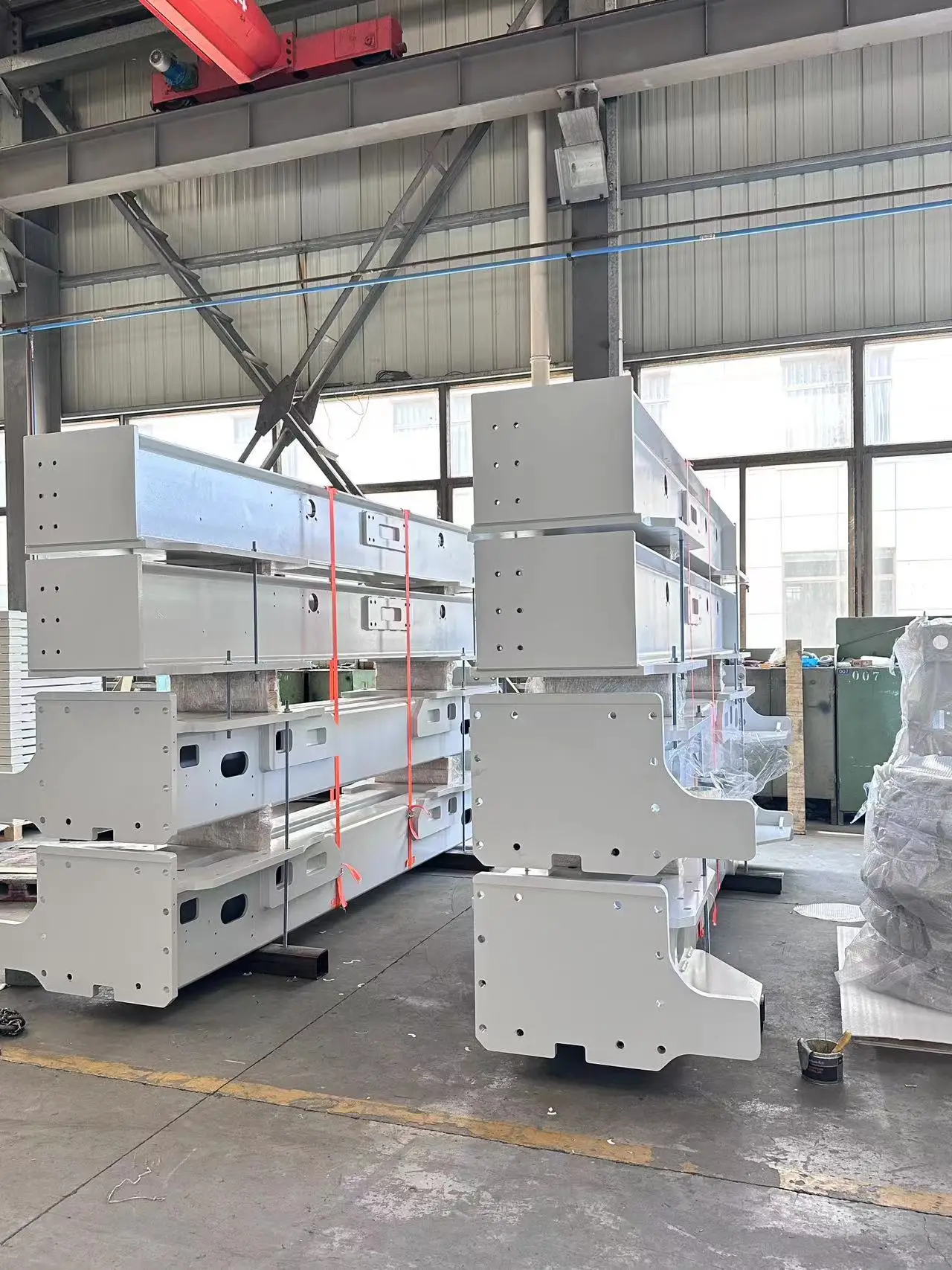 OEM Perfect Large Metal Column Fabrication Custom Weld Structural Machining Part