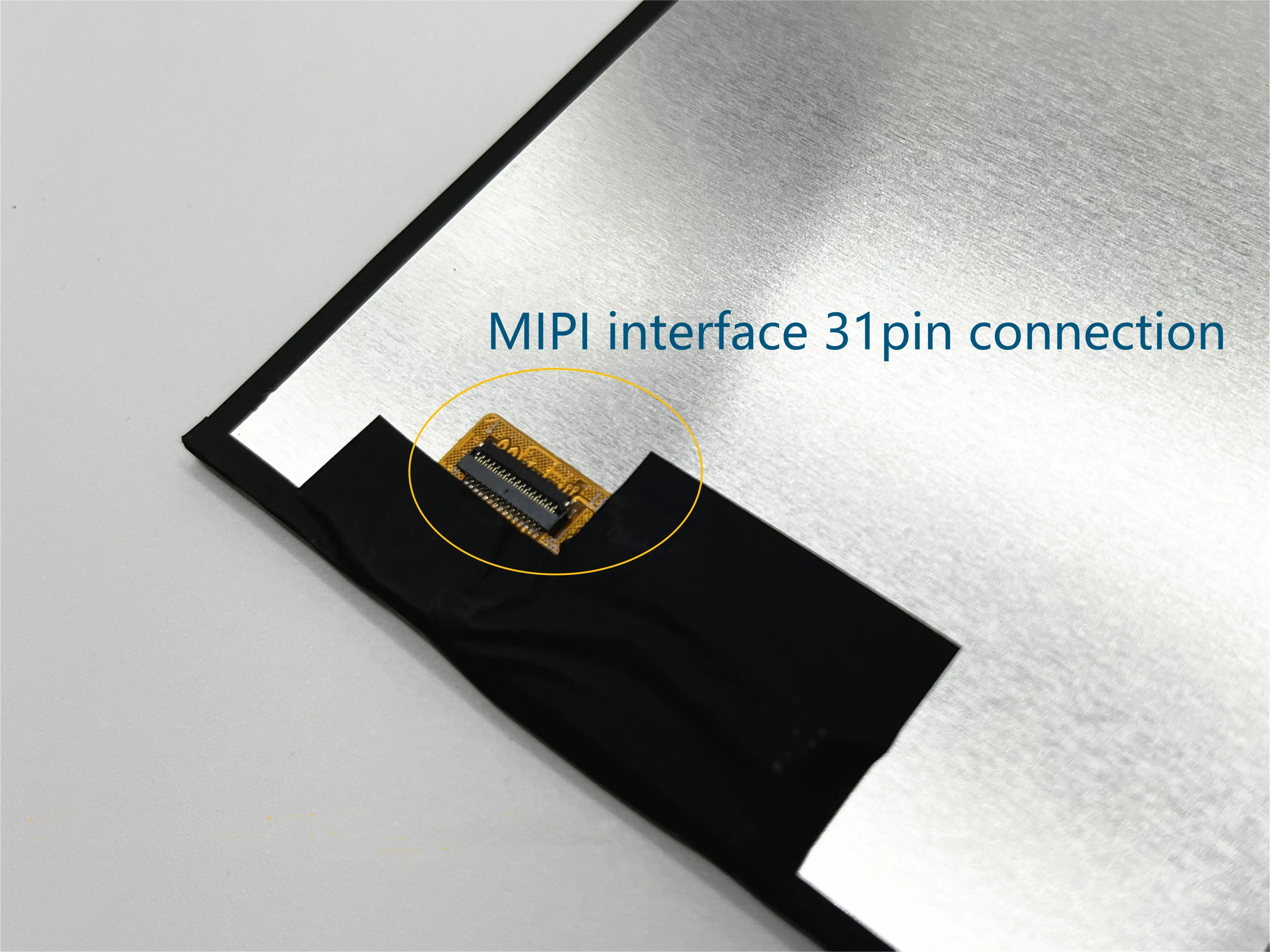 7inch flat touch screen monitor custom modul lcd 800x1280 dots 31 pin MIPI interface 250 nits IPS  tft display panel screen