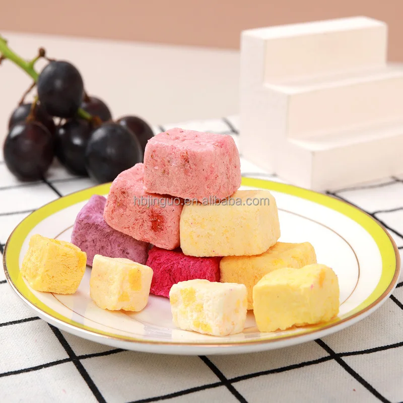 New Products Dried Yogurt Fruit Snacks Healthy Delicious Freeze-fried Yogurt Cube Directly Edible As Breakfast
