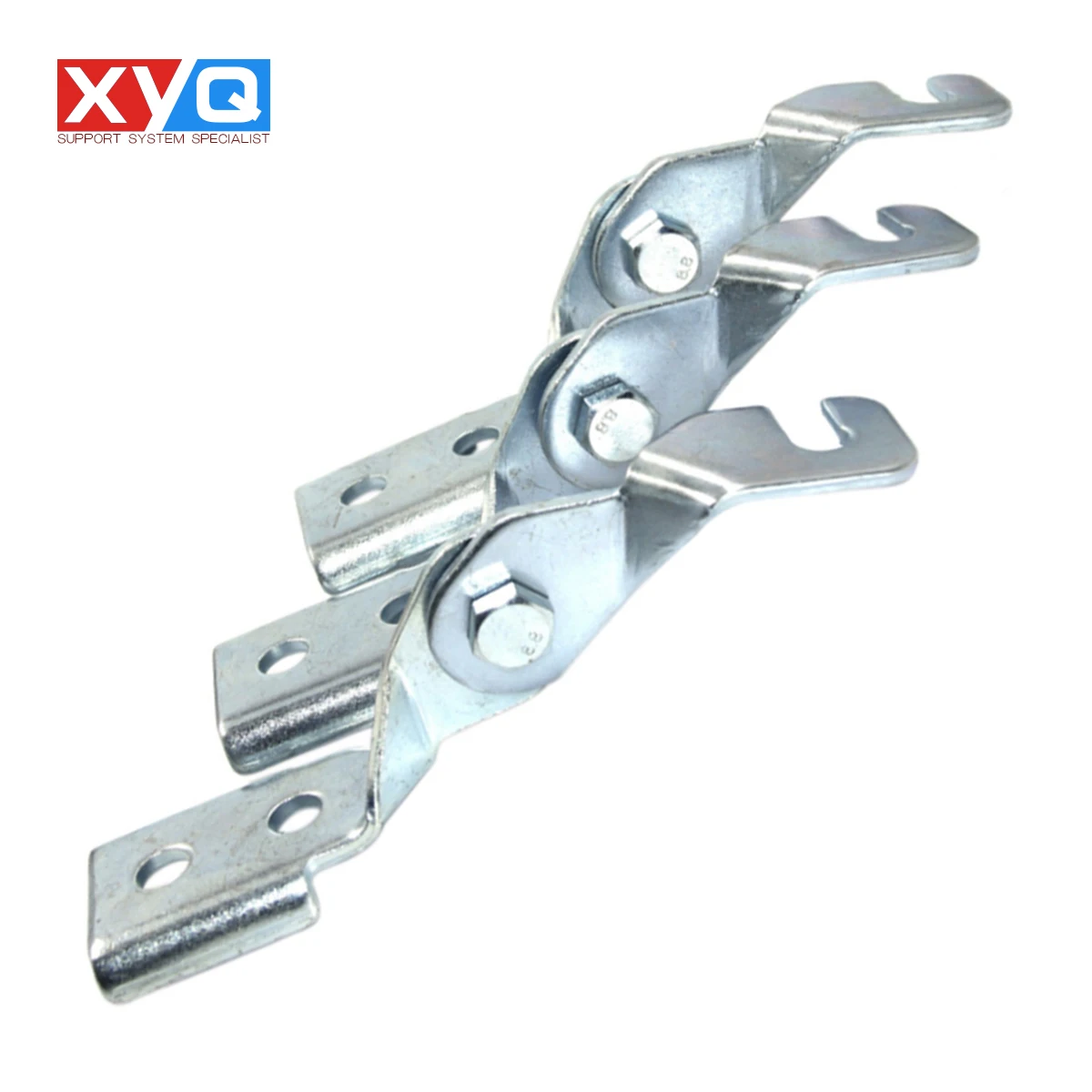 adjustable 3 Hole Angle Connector Bracket Strut Seismic Hinge
