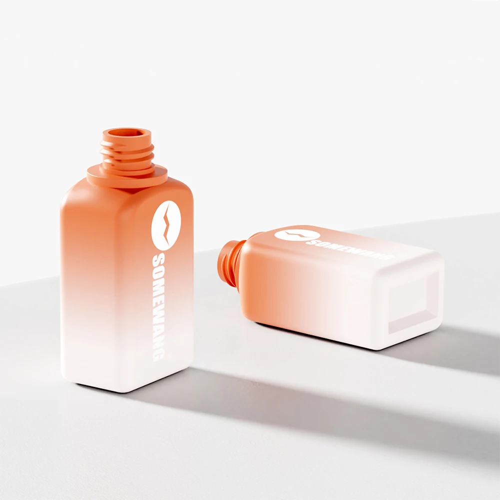 Hot Selling Product 60ml PETG Flat Square Bottle with Spray Pump Customized Colors