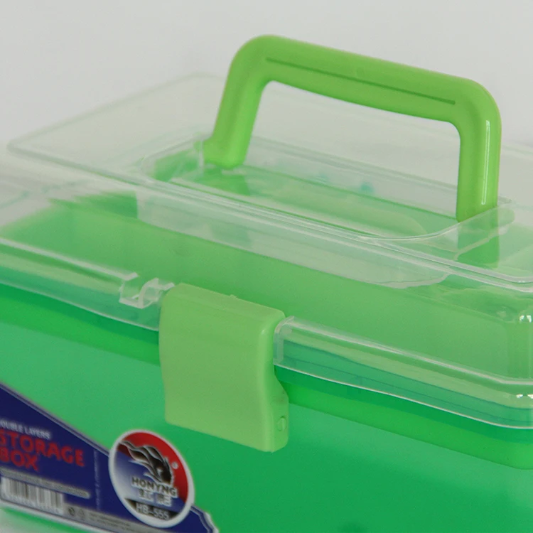 2 layer fashion DIY assembly stacking plastic turnover storage box used in family household items