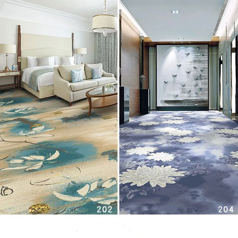 Chinese Traditional Design Axminster Printed Carpet For Hotel Banquet hall Rugs And Carpet Large for hotel